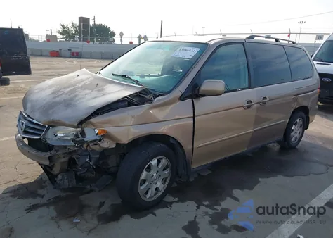 2003 Honda Odyssey Ex-L z USA, uszkodzony, nr VIN 5FNRL18933B113728